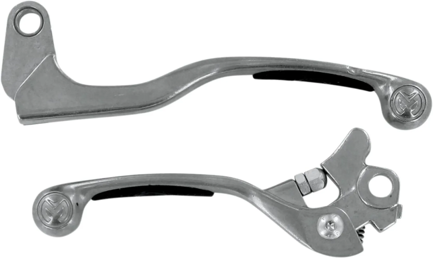 MOOSE OFFROAD HARD-PARTS - LEVERS COMP SET BLK-YZ - 06100043