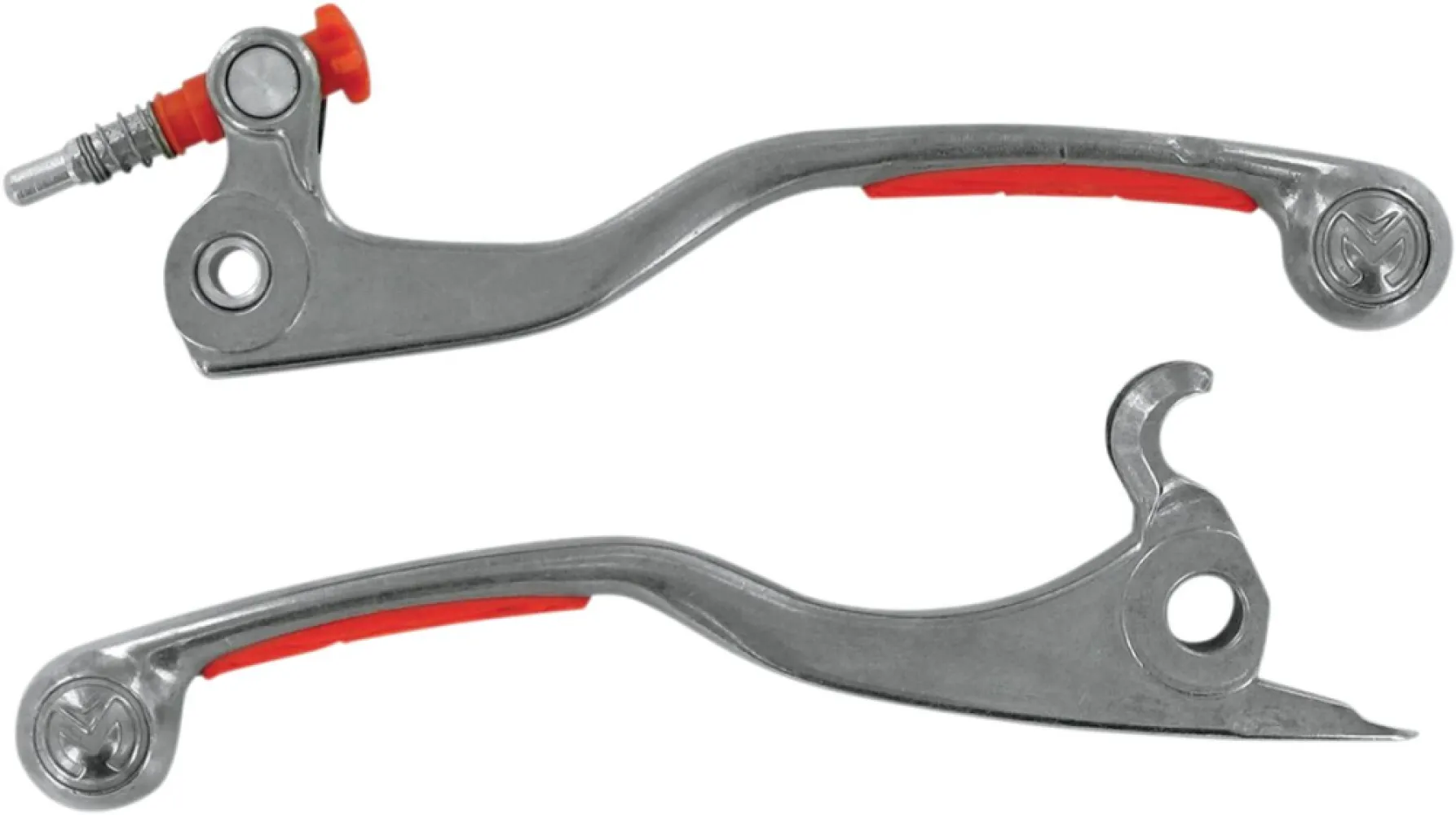 MOOSE OFFROAD HARD-PARTS - LEVERS COMP SET ORG-KTM - 06100040