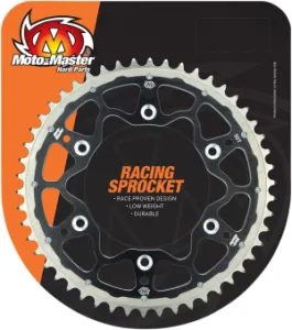 MOTO-MASTER - REAR SPROCKET 520 50T BK  - 12112240
