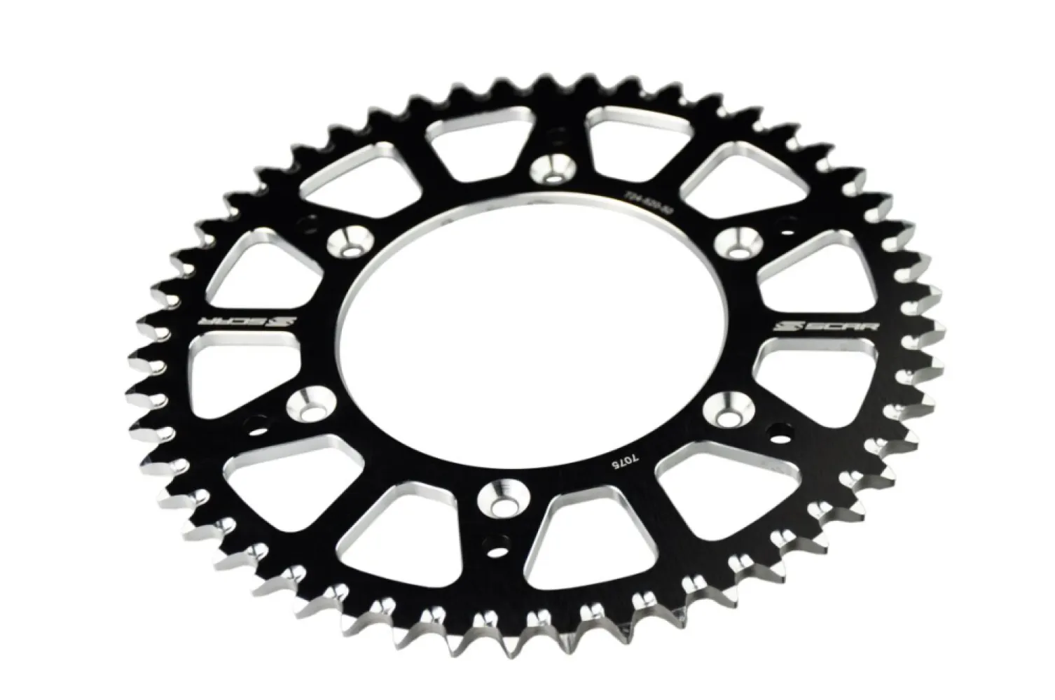 SCAR - SPROCKET RR ALU YZ YZF 51T BLK - 12112838