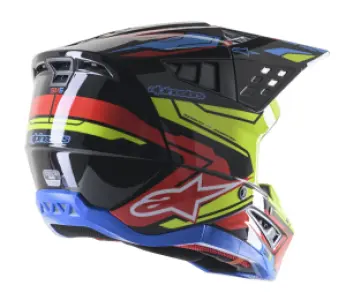 ALPINESTARS(MX) - HELMET SM5 ACT2 BK/Y/R L - 01108401