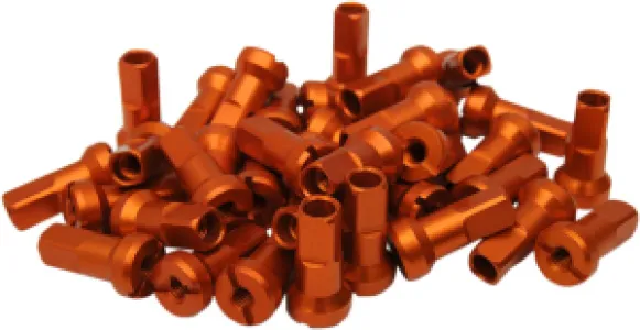 MOOSE OFFROAD HARD-PARTS - NIPPLE SET MX1 8 GA ORG - 02110192
