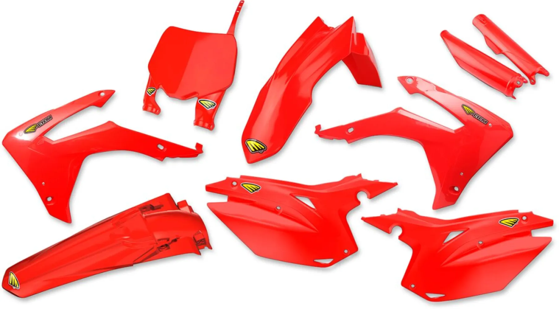 CYCRA - BODY KIT P-FLOW CRF250/450 RED - 14031505