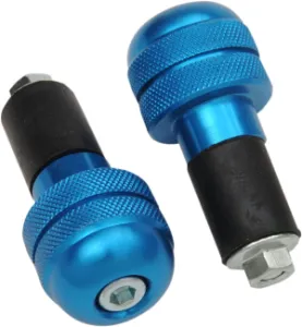 K&S TECHNOLOGIES - ANTI-VIBRATN BAR END BLU - 156001
