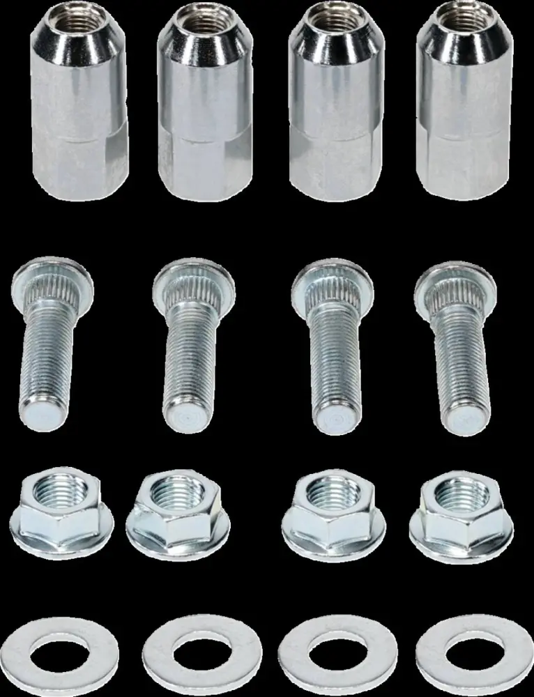 MOOSE OFFROAD HARD-PARTS - WHEEL STUD/NUT KIT MOOSE POLAR - 02131259