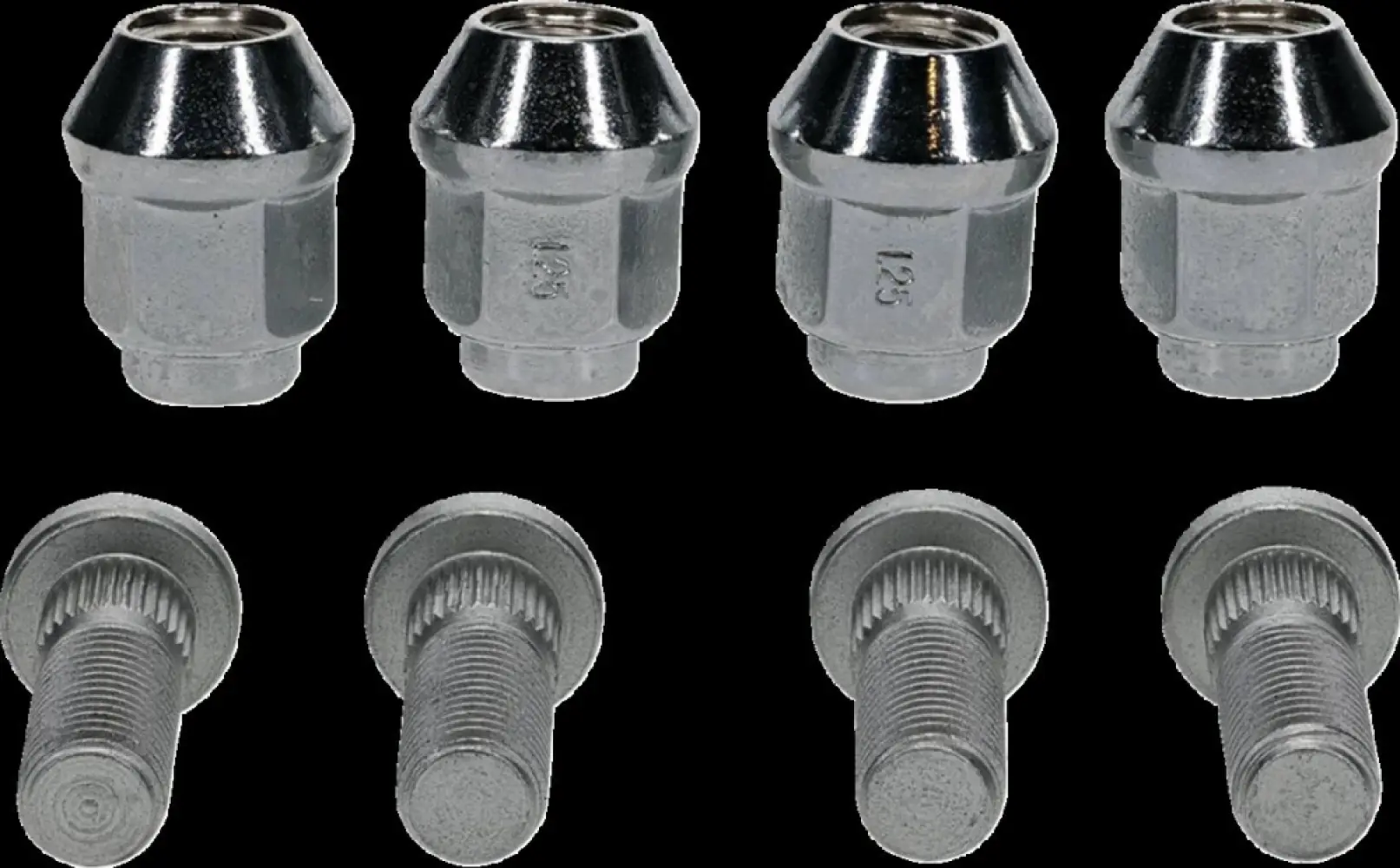 MOOSE OFFROAD HARD-PARTS - WHEEL STUD/NUT KIT MOOSE SUZUK - 02131270