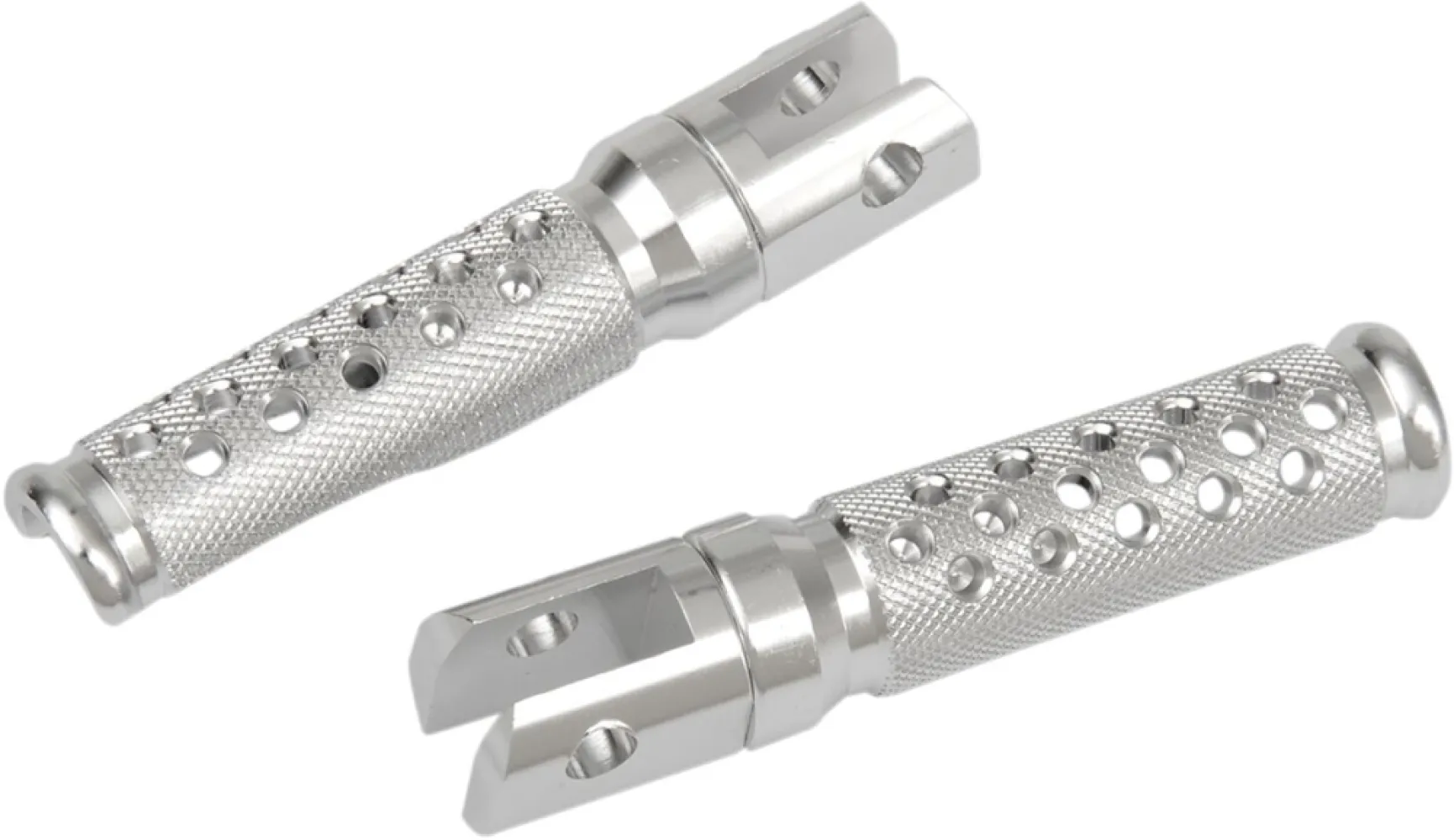 EMGO - FOOTPEGS SLASH-CUT SILVER - 16200202