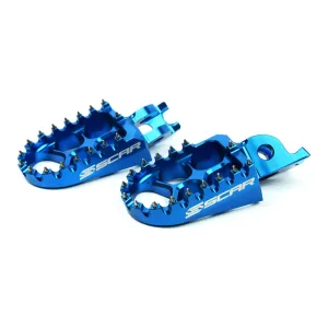 SCAR - FOOTPEGS EVO SCAR BLUE - 16201003