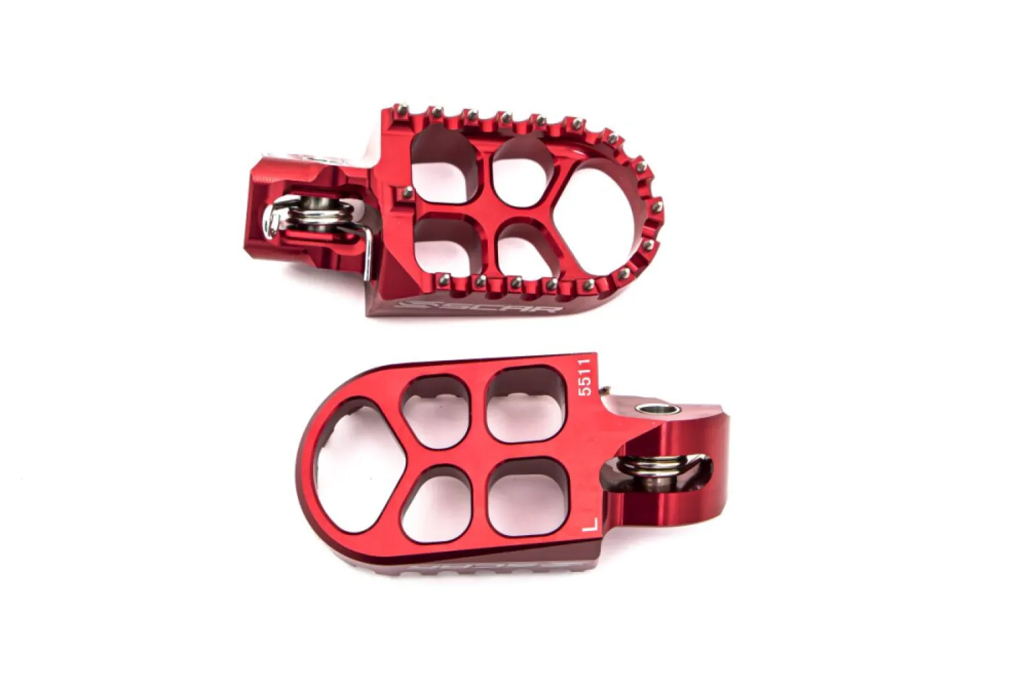 SCAR - FOOTPEGS EVO GASGAS RED - 16202303