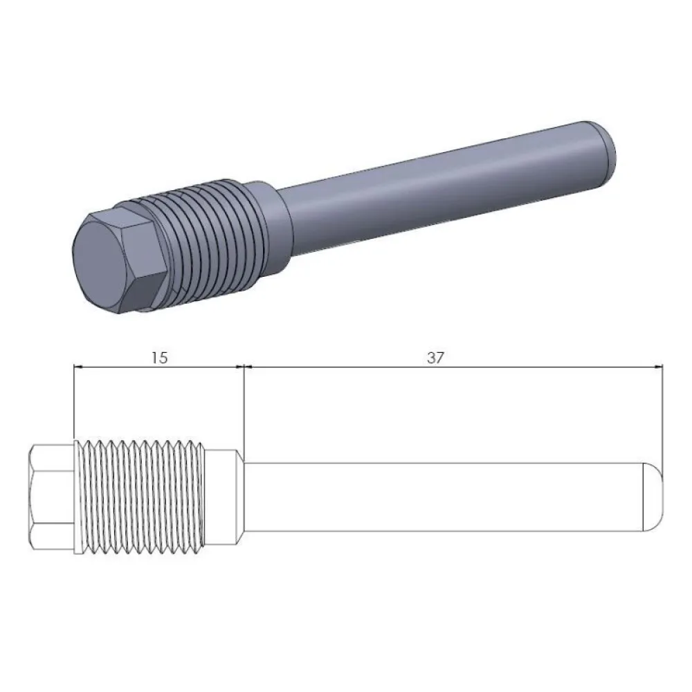 MOTO-MASTER - BRAKE PAD PIN - 17020368
