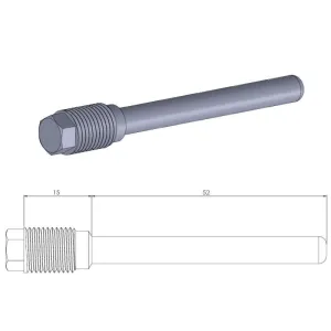 MOTO-MASTER - BRAKE PAD PIN - 17020369
