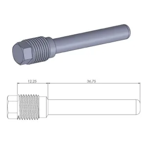 MOTO-MASTER - BRAKE PAD PIN - 17020370