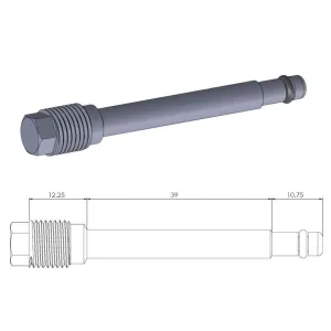 MOTO-MASTER - BRAKE PAD PIN - 17020372