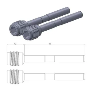 MOTO-MASTER - BRAKE PAD PIN - 17020375