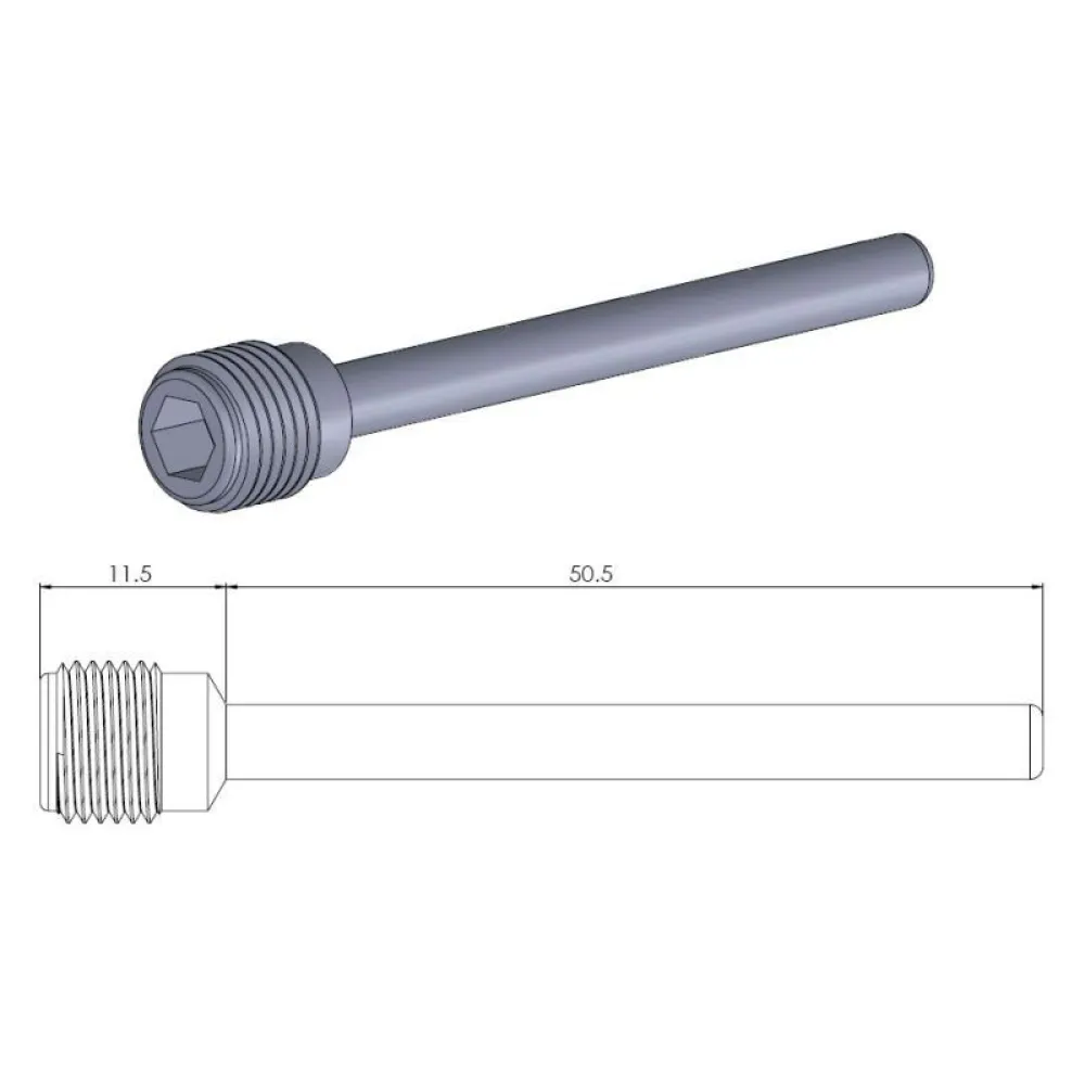 MOTO-MASTER - BRAKE PAD PIN - 17020386