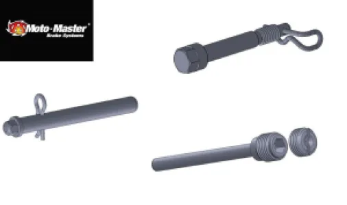 MOTO-MASTER - BRAKE PAD PIN - 17020443