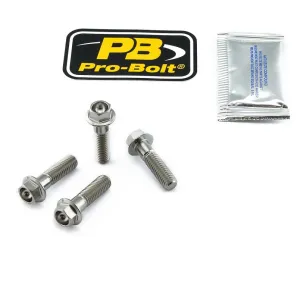 PRO BOLT - BOLT KIT FRONT BRAKE MOUNT TIT - 17020541