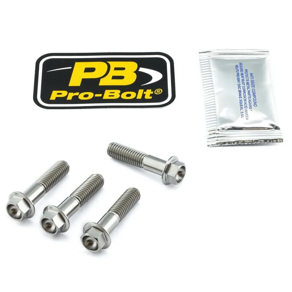 PRO BOLT - BOLT KIT FRONT BRAKE MOUNT TIT - 17020623