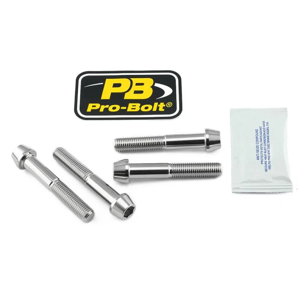 PRO BOLT - BOLT KIT FRONT BRAKE MOUNT SS - 17020633