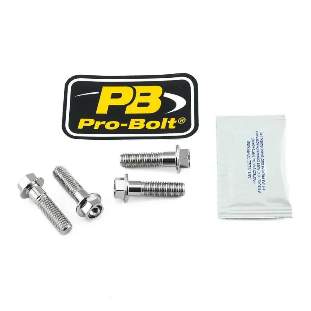 PRO BOLT - BOLT KIT FRONT BRAKE MOUNT SS - 17020636