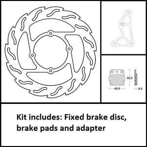 MOTO-MASTER - BRAKE KIT FRONT FIX 260MM - 17040339
