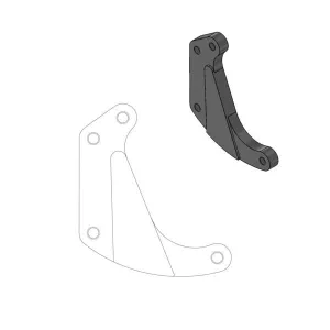 MOTO-MASTER - BRAKE CALIPER ADAPTOR SM - 17040363