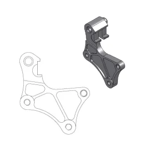 MOTO-MASTER - BRAKE CALIPER ADAPTOR SM - 17040434