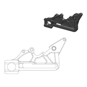 MOTO-MASTER - BRAKE CALIPER ADAPTOR - 17040450