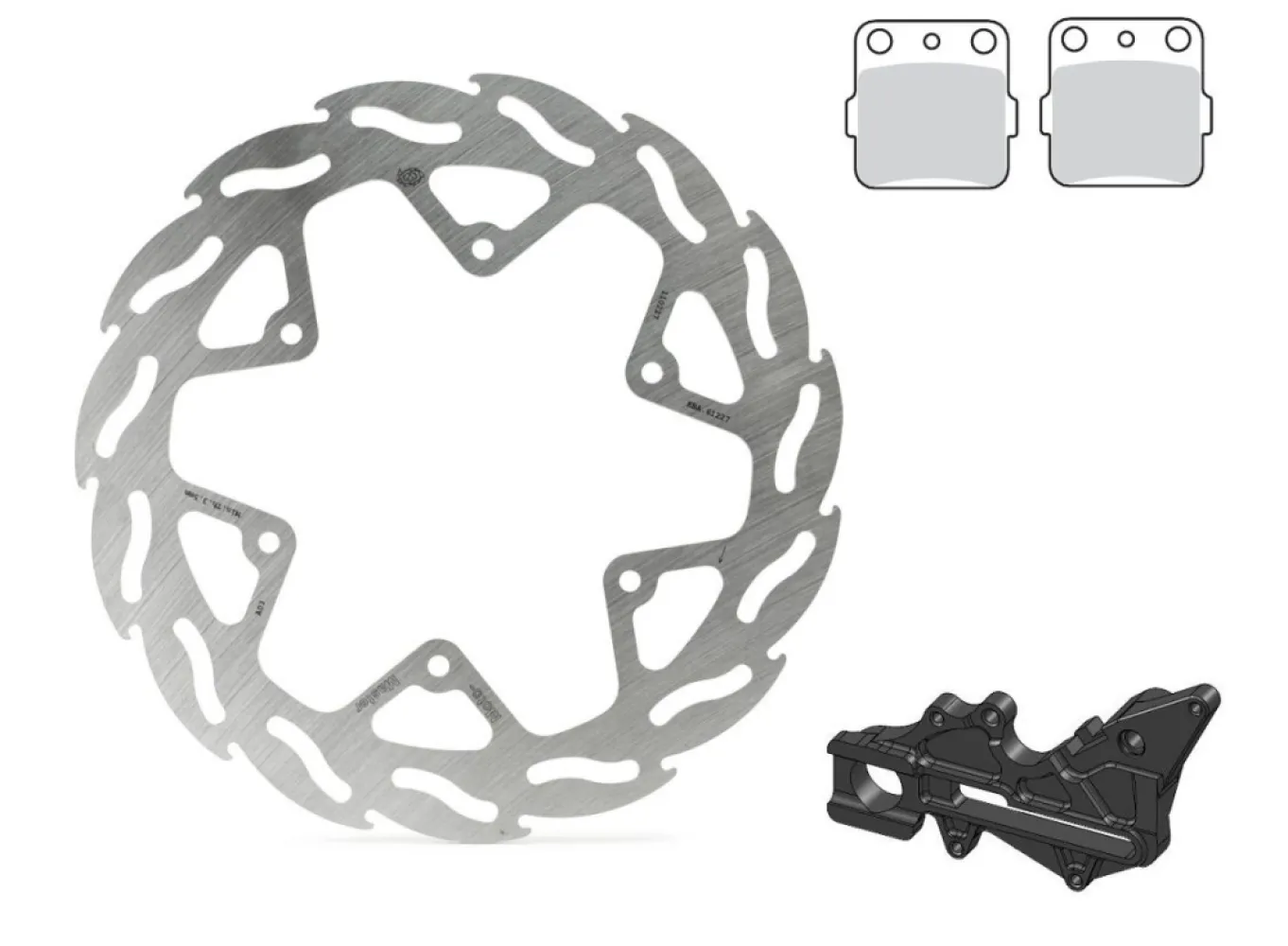 MOTO-MASTER - BRAKE KIT REAR FIX 240MM - 17040503