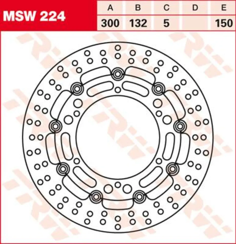 TRW - ROTOR TRW MSW224 - 17100941