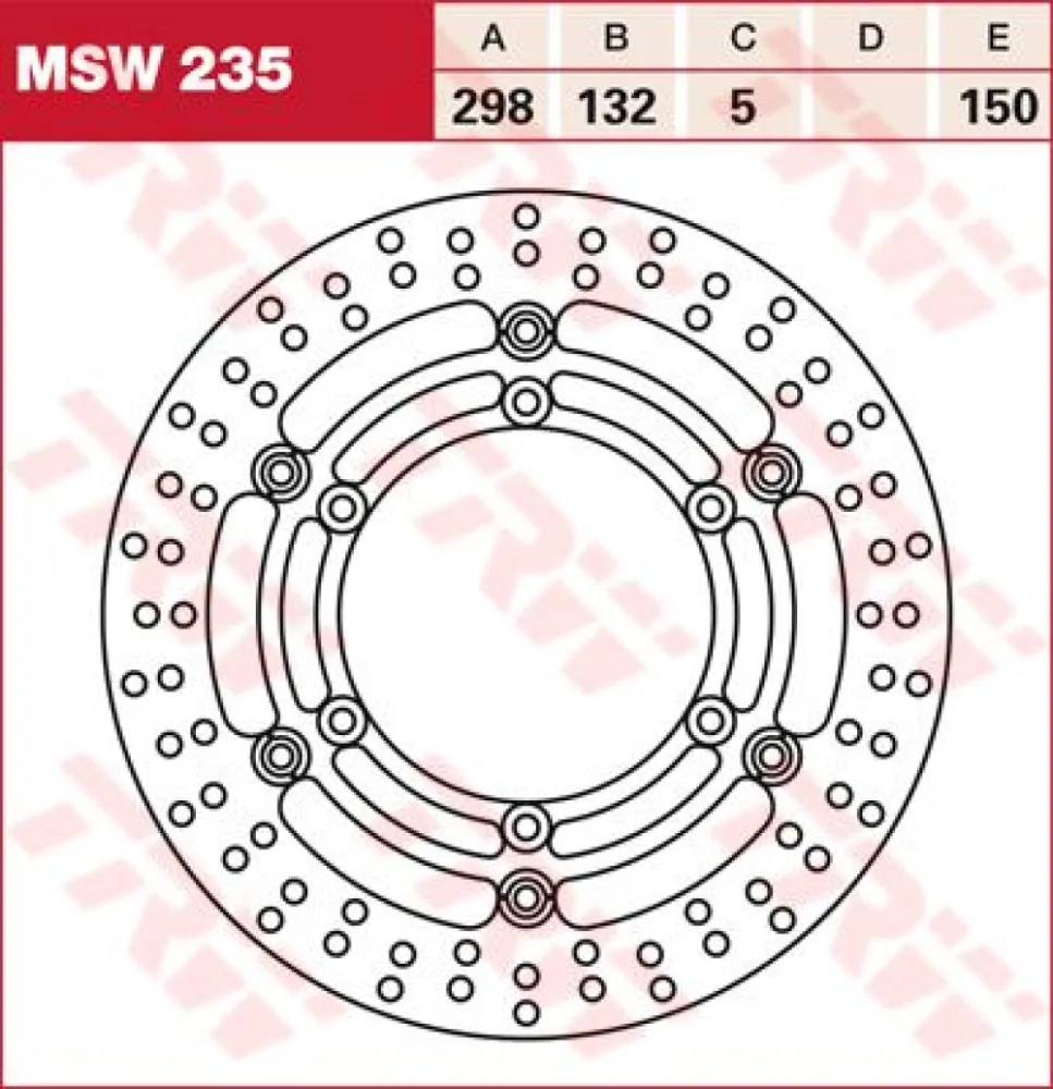 TRW - ROTOR TRW MSW235 - 17100945