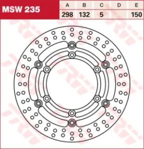 TRW - ROTOR TRW MSW235 - 17100945
