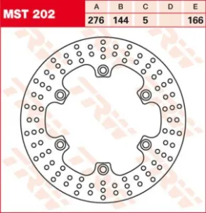 TRW - ROTOR TRW MST202 - 17100967