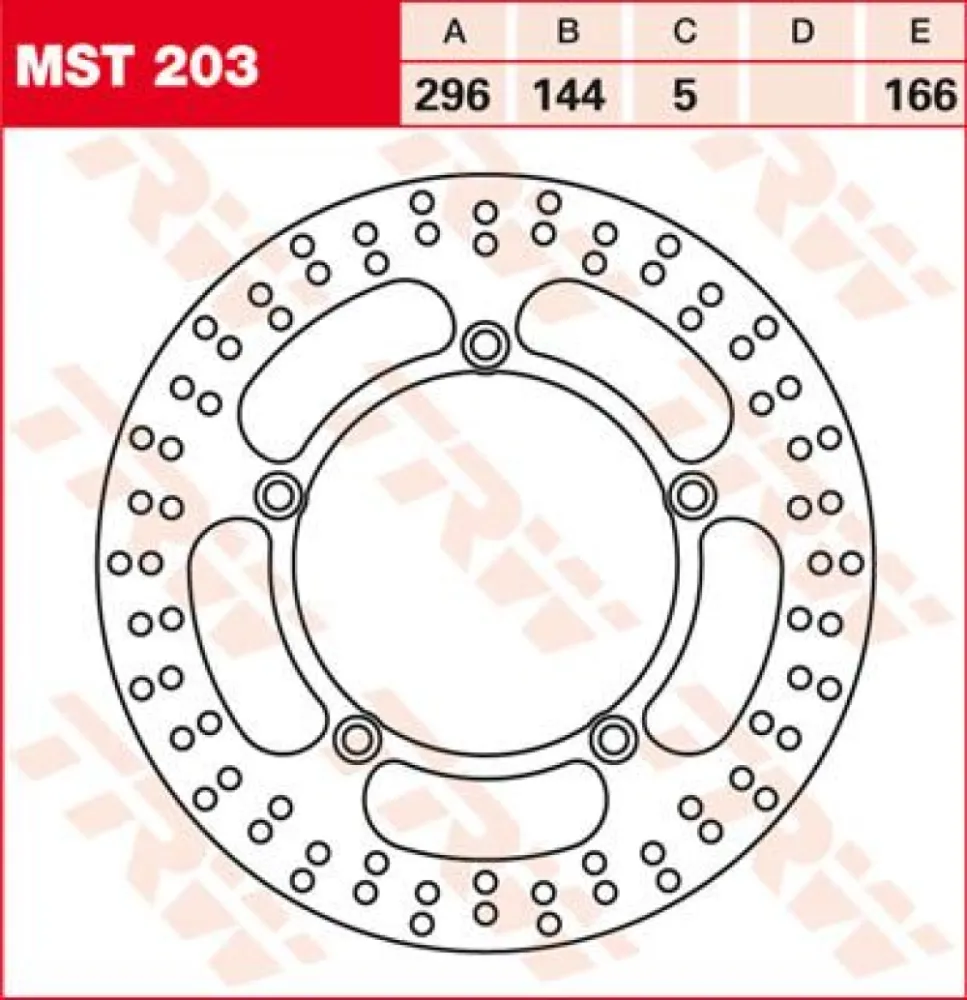 TRW - ROTOR TRW MST203 - 17100968