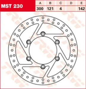 TRW - ROTOR TRW MST230 - 17100974