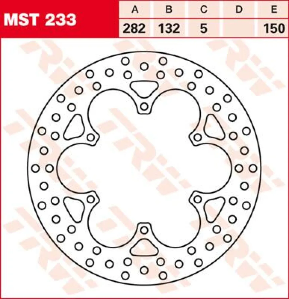 TRW - ROTOR TRW MST233 - 17100977