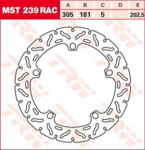 TRW - ROTOR TRW MST239RAC - 17100981