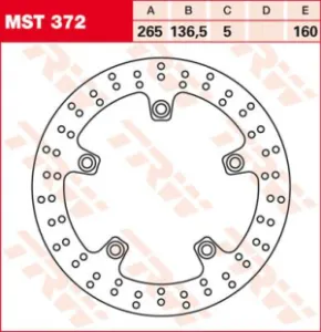TRW - ROTOR TRW MST372 - 17101018