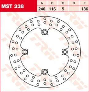 TRW - ROTOR TRW MST338 - 17101295