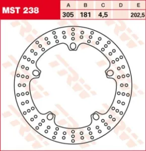 TRW - ROTOR TRW MST238 - 17102371