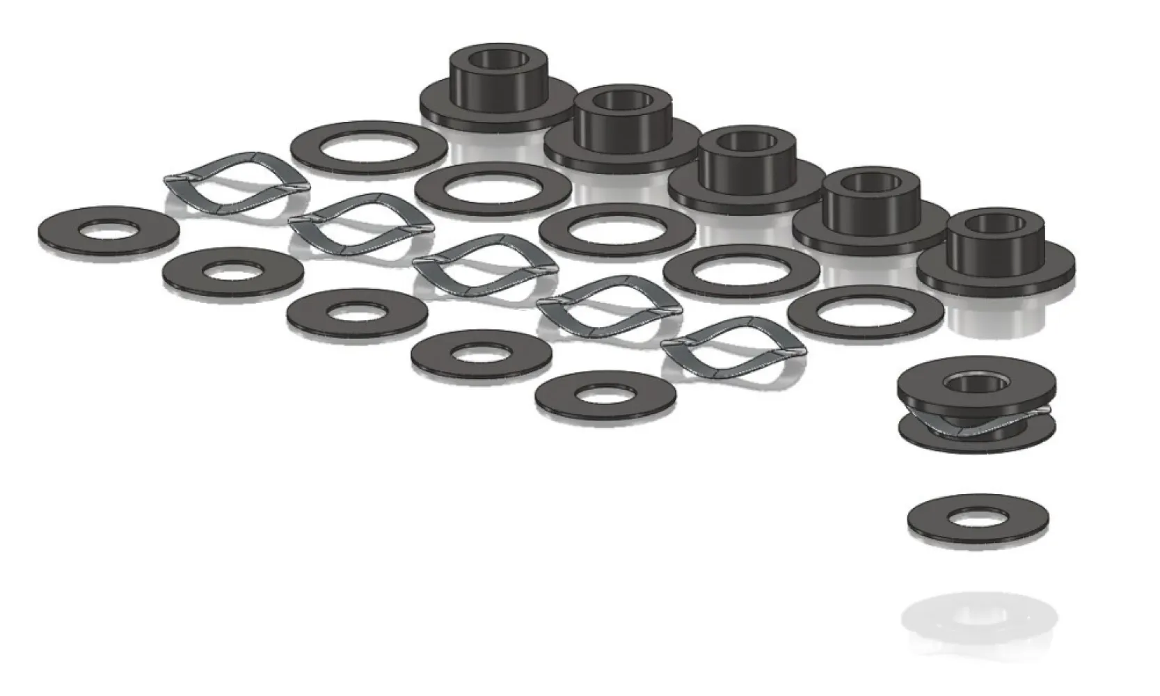 TRW - BRAKE ROTOR FITTING KIT BMW - 17102623