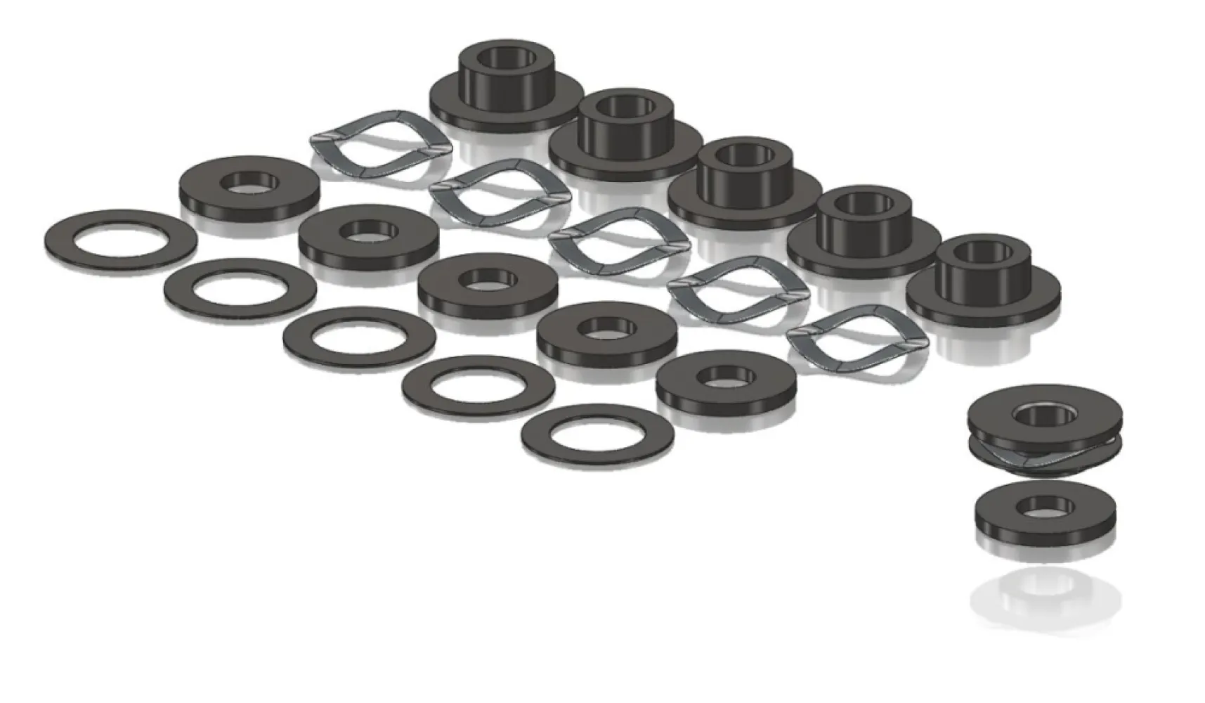 TRW - BRAKE ROTOR FITTING KIT BMW - 17102624