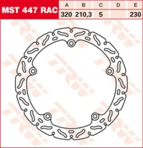TRW - BRAKE ROTOR FIX RAC L/R - 17102677