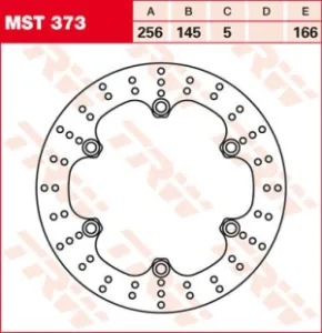 TRW - BRAKE ROTOR FIX ROUND L/R - 17102643