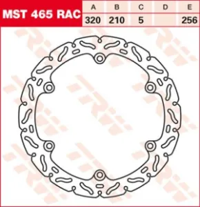 TRW - BRAKE ROTOR FIX RAC L/R - 17102693