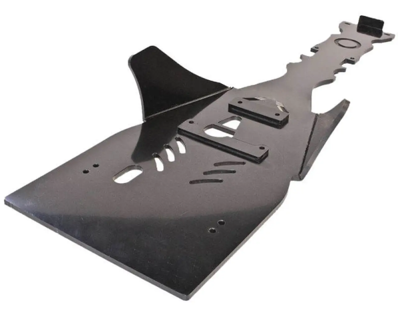 AXP RACING - CENTRAL SKID PLATE YFZ450R BK/ - 05062184