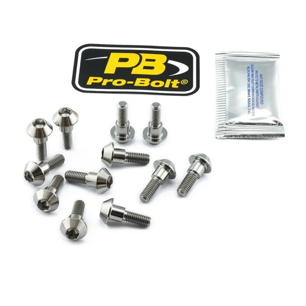PRO BOLT - BOLT KIT BRAKE DISC TIT - 17104146