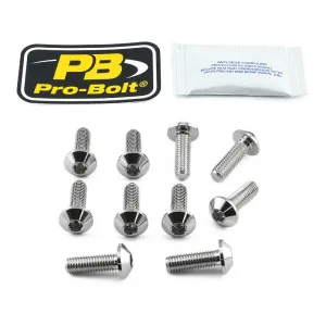 PRO BOLT - BOLT KIT BRAKE DISC SS M8X25 - 17104252
