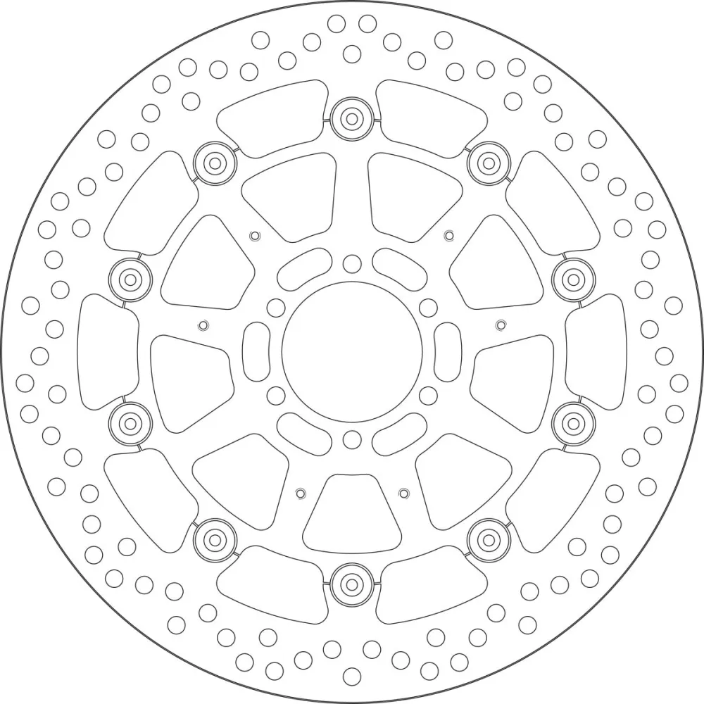 SBS - BRAKE RTR ROUND - 17104466