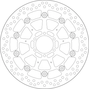 SBS - BRAKE RTR ROUND - 17104466